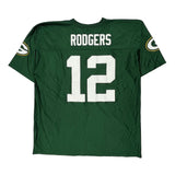 Green Bay Packers N.F.L. Team Apparel Football Football Jersey - XL Green Polyester