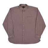 Tommy Hilfiger Checked Shirt - XL Red Cotton
