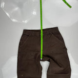 Carhartt Double Knee Carpenter Pants - 30W 31L Brown Cotton