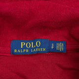 Polo By Ralph Lauren 1/4 Zip - Small Red Cotton