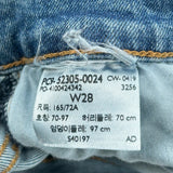 Levis Denim Shorts - 26W UK 6 Blue Denim