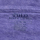 Polo By Ralph Lauren T-Shirt - Large Purple Cotton
