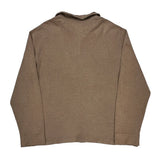 Polo By Ralph Lauren 1/4 Zip - 2XL Brown Cotton