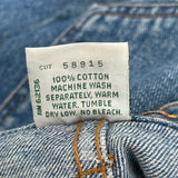 Made In USa Guess Jeans - 30W UK 10 Blue Cotton