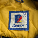 Grosse Pointe Blues Rennoc Varsity Jacket - 2XL Yellow Cotton Blend