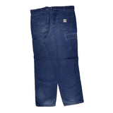 Carhartt Carpenter Pants - 37W 32L Blue Cotton