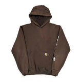 Carhartt Hoodie - Medium Brown Cotton
