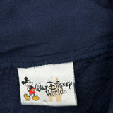 Walt Disney World Disney Cartoon Sweatshirt - Large Navy Cotton Blend