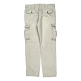 Unbranded Cargo Trousers - 34W 30L Beige Cotton