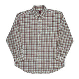 Tommy Hilfiger Checked Shirt - XL Red Cotton