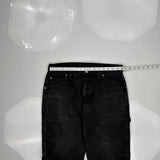 Dickies Carpenter Pants - 32W 32L Black Cotton