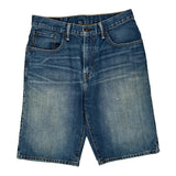 Levis Denim Shorts - 31W 12L Blue Cotton