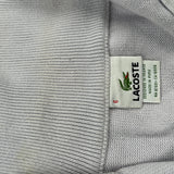 Lacoste 1/4 Zip - XL Grey Cotton