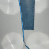 501 Levis Jeans - 32W 25L Blue Cotton