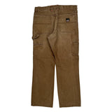 Craftsman Carpenter Trousers - 32W 32L Brown Cotton