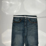 Unbranded Studded Jeans - 36W 31L Dark Wash Cotton