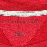 Tommy Hilfiger T-Shirt - Medium Red Cotton