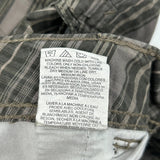 Lee Checked Cargo Shorts - 36W 10L Grey Cotton