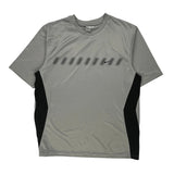Vintage Nike T-Shirt - XL Grey Polyester