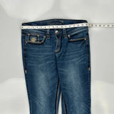 Seven Boot Cut Jeans - 32W UK 10 Blue Cotton
