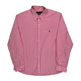 Ralph Lauren Checked Shirt - 2XL Pink Cotton