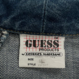 Made In USA Georges Marciano Guess Denim Jacket - Large Blue Denim