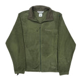 Columbia Fleece Jacket - Medium Green Polyester