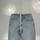 550 Levis Jeans - 34W 30L Light Wash Cotton