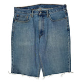 Levis Denim Shorts - 36W 11L Blue Cotton