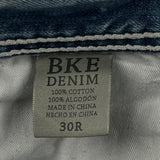Bke Hip Hop Jeans - 30W 31L Light Wash Cotton