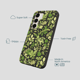Black Evergreen Samsung Galaxy S24 Case