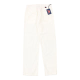 Age 12-14 Kappa Trousers - XL White Cotton