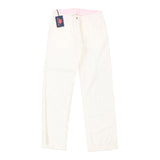 Age 12-14 Kappa Trousers - XL White Cotton