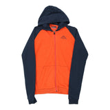 Age 14 Kappa Hoodie - Large Orange Cotton Blend