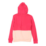 Age 11-12 Adidas Hoodie - Medium Pink Cotton Blend
