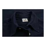 12 Years C.P. Company Short Sleeve Shirt - Medium Blue Cotton