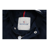 12 Years Moncler Bomber Jacket - Medium Blue Polyamide