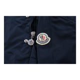 12 Years Moncler Bomber Jacket - Medium Blue Polyamide