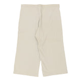 C.P. Company Trousers - 36W UK 16 Cream Cotton Blend