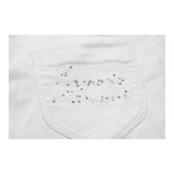 New Cameron Emporio Armani Jeans - 32W UK 10 White Cotton