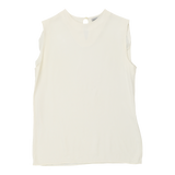 Emporio Armani Vest - Medium Cream Viscose