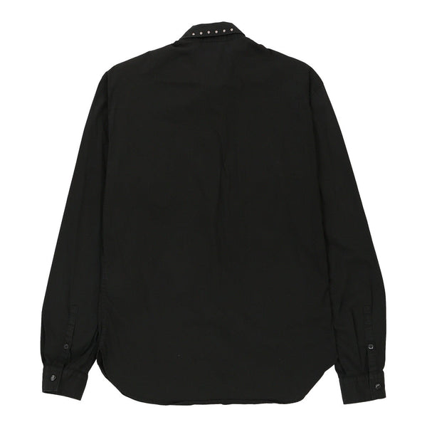 Vintage black Cavalli Shirt - mens medium
