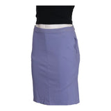 Missoni Midi Skirt - 30W UK 10 Blue Viscose Blend