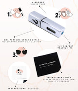 Anti FOG kit - Black - Silver