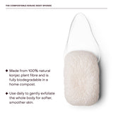 The Compostable Konjac Body Sponge