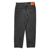 550 Levis Jeans - 34W 31L Grey Cotton