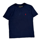 Age 8 Polo By Ralph Lauren T-Shirt - Small Navy Cotton