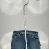 Dickies Double Knee Carpenter Jeans - 38W 30L Blue Cotton