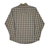 Carhartt Checked Shirt - Large Beige Cotton