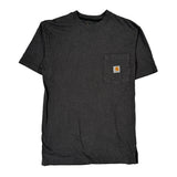 Carhartt T-Shirt - Small Gray Cotton